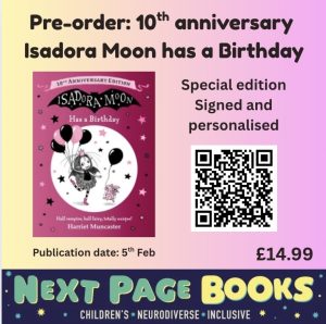 SIGNED 10th Anniversary HBK: Isadora Moon has a Birthday