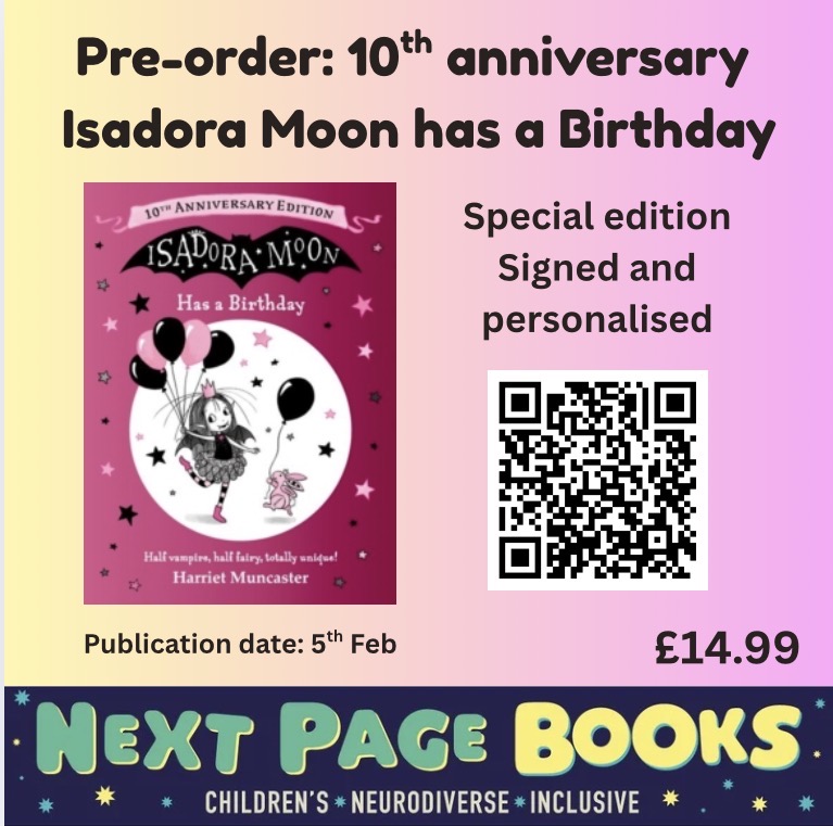 SIGNED 10th Anniversary HBK: Isadora Moon has a Birthday