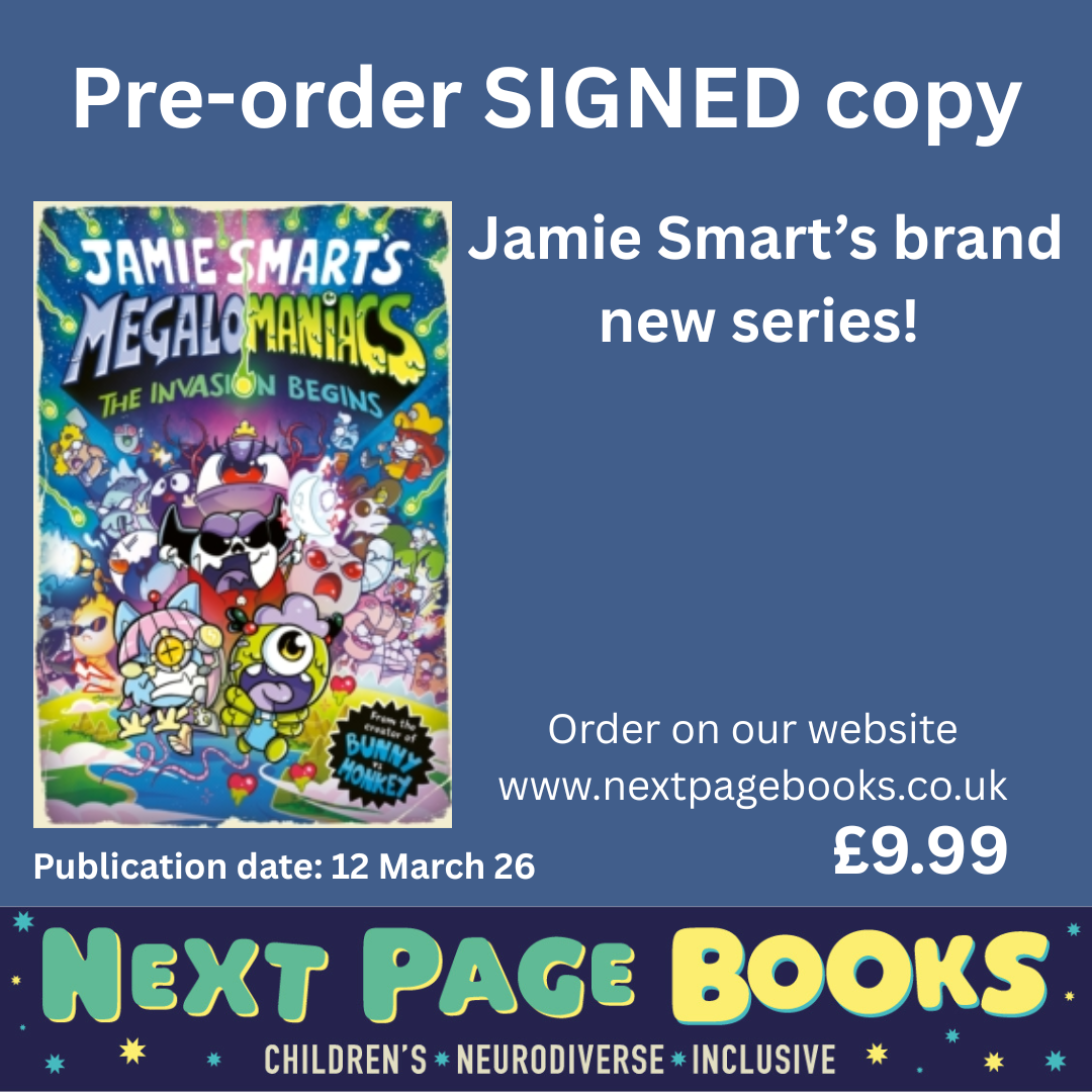 Signed Copy - Jamie Smart's Megalomaniacs!