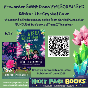SIGNED and PERSONALISED Wiska: The Crystal Cave (bundle with book 1)