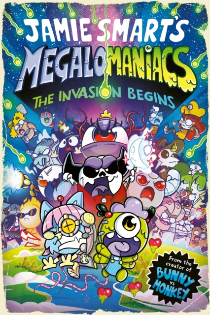 SIGNED COPY Megalomaniacs by Jamie Smart!